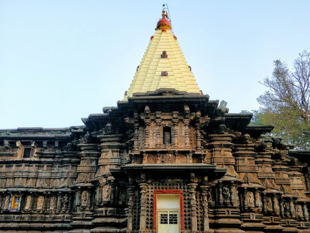 Mahalaxmi Temple in Kolhapur, a historic Hindu shrine.